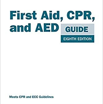 First Aid, CPR and AED Pocket Guide Eighth Edition (With Course Completion Certificate) Online now