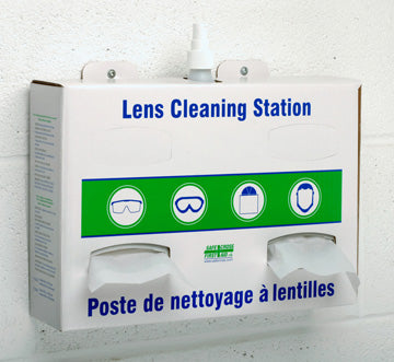 Lens Cleaning Station with 1 x 500 mL Cleaner & 2 x 300 Tissues on Sale