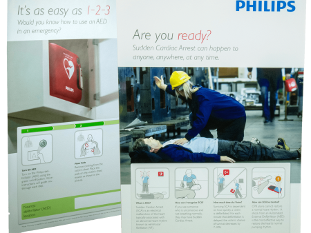 AED Awareness Posters - English Discount