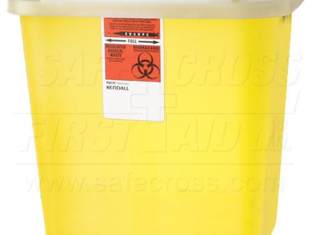 Sharps Biohazard Collector, 7.56 L Supply