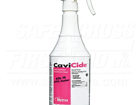 Cavicide, Surface Disinfectant Cleaner, 711 mL, Spray Pump Online