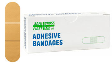 Plastic Bandages, 1.9 x 7.6 cm, 12 Unit Box on Sale