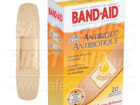 Band-Aid Brand, Antibiotic, Bandages, 20 Box Discount