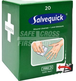 Salvequick, Wound Cleanser Refill For Item 01206, 20 Box For Sale