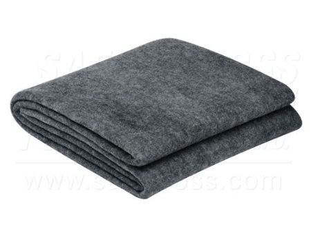 Blanket, 30% Wool, Grey, 152.4 x 213.4 cm Online Hot Sale