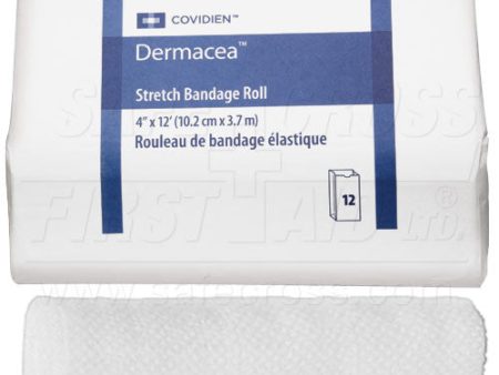 Conforming Stretch Bandages, 10.2 cm x 3.7 m, 12 Package For Sale