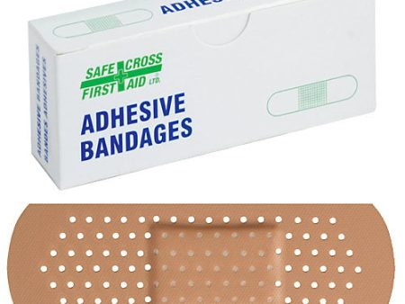 Plastic Bandages, 2.5 x 7.6 cm, 16 Unit Box Online now