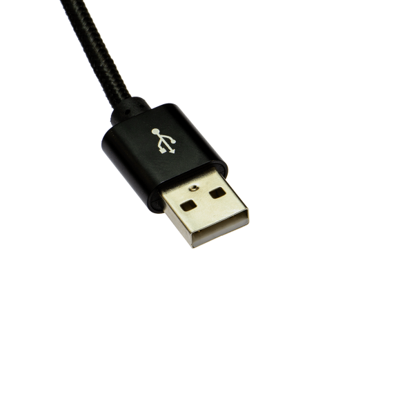 USB-C to USB-A Charge and Sync Cable, Nylon Braided, 3ft Hot on Sale