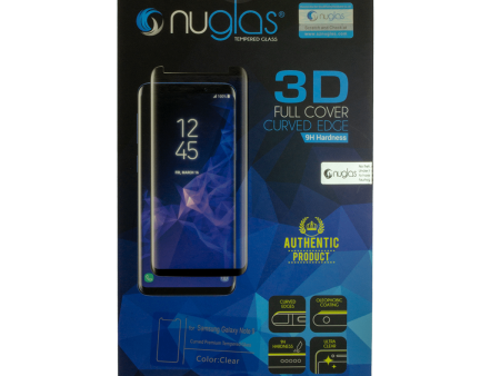 Samsung Galaxy Note 9 Nuglas Full Coverage 3D Tempered Glass Protection Screen Cheap