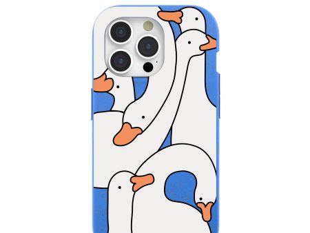 Electric Blue Silly Goose iPhone 15 Pro Case on Sale