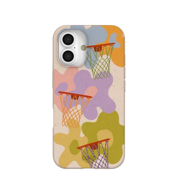 Seashell Flower Baskets iPhone 16 Case Online Hot Sale