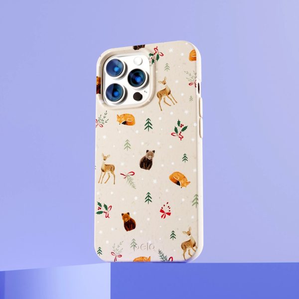 Seashell Winter Woodland iPhone 14 Plus Case Discount