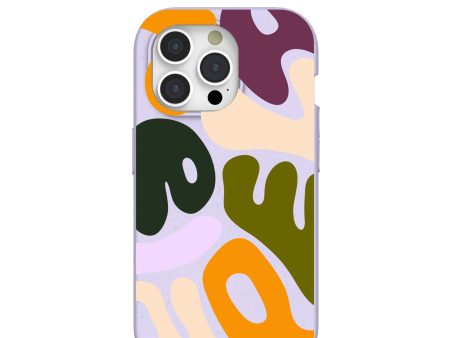 Lavender Alphabet Soup iPhone 15 Pro Case Online Sale