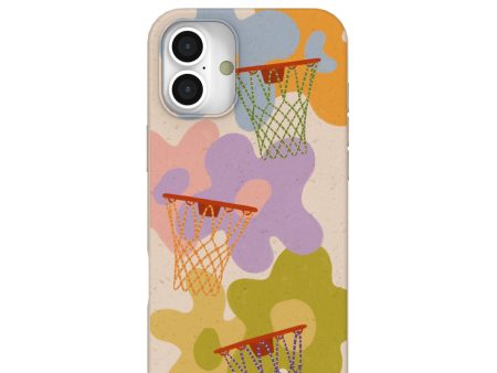 Seashell Flower Baskets iPhone 16 Plus Case Online now