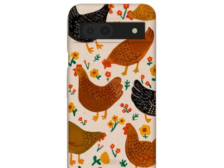 Seashell Chicken Garden Google Pixel 8a Case Online Sale