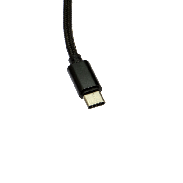 USB-C to USB-A Charge and Sync Cable, Nylon Braided, 3ft Hot on Sale