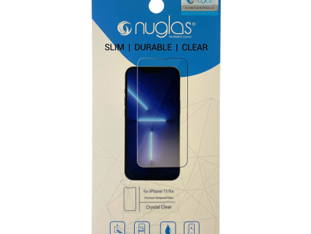 iPhone 11   XR Nuglas 2.5D Tempered Glass Protection Screen on Sale