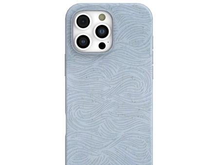 Powder Blue Ebb and Flow iPhone 16 Pro Max Case For Cheap