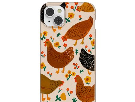 Seashell Chicken Garden iPhone 14 Plus Case Online Sale