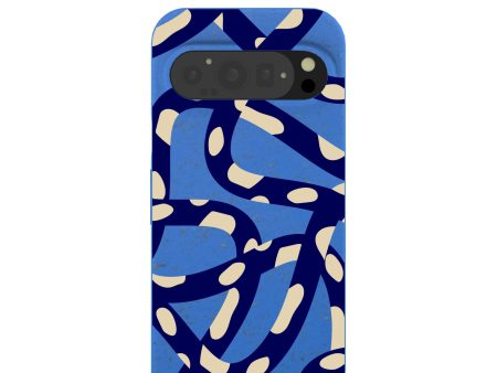 Electric Blue Noodles Google Pixel 9 9 Pro Case Discount