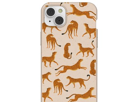 Seashell Wild Cats iPhone 14 Plus Case For Discount