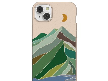 Seashell Mountain Sketch iPhone 14 Plus Case Sale