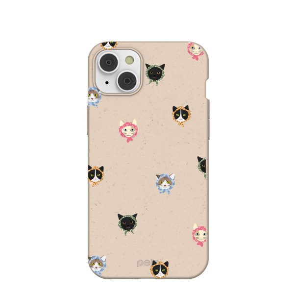 Seashell Cat Couture iPhone 14 Plus Case Online Sale