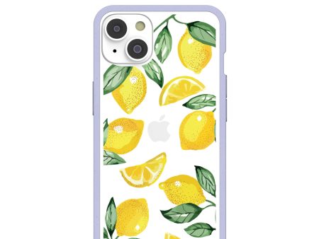 Clear Lemon Fizz iPhone 14 Case With Lavender Ridge For Cheap