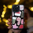 Clear Festive Cookies iPhone 16 Pro Case With Black Ridge Supply