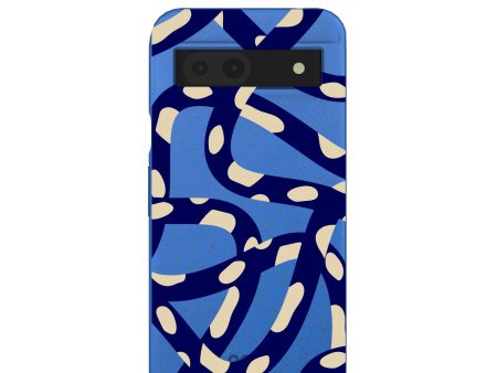 Electric Blue Noodles Google Pixel 8a Case For Cheap