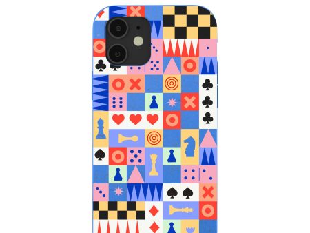 Electric Blue Playful Palette iPhone 12  iPhone 12 Pro Case For Cheap