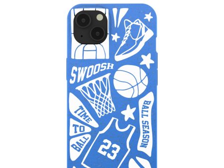 Electric Blue Ball Season iPhone 13 Case For Discount