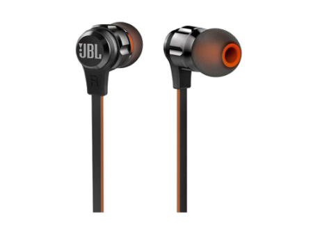 JBL T180A Universal 3.5mm In-ear Stereo Earphones (Black) Discount