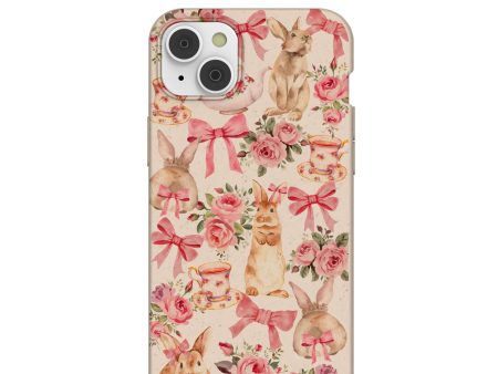 Seashell Garden Party iPhone 14 Plus Case Cheap