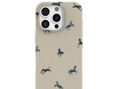 London Fog Mini Horses iPhone 16 Pro Case For Sale