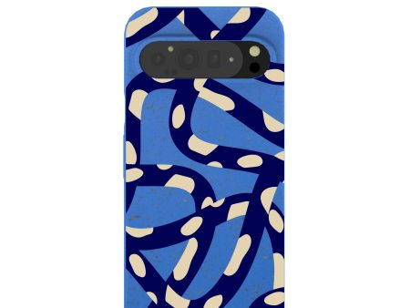 Electric Blue Noodles Google Pixel 9 Pro XL Case Hot on Sale