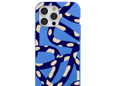 Electric Blue Noodles iPhone 15 Pro Max Case For Sale