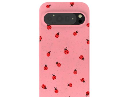 Bubblegum Pink Rosy Ladybug Google Pixel 9 Pro XL Case Online Sale