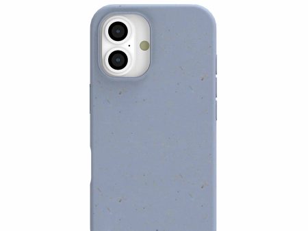 Steel Blue iPhone 16 Case Hot on Sale