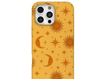 Honey Sun and Moon iPhone 16 Pro Max Case For Cheap