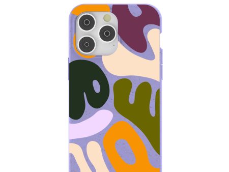 Lavender Alphabet Soup iPhone 14 Pro Max Case on Sale