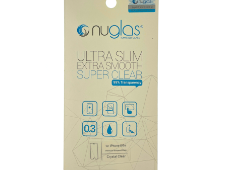 iPhone 6 and 6S Nuglas 2.5D Tempered Glass Protection Screen Online Sale