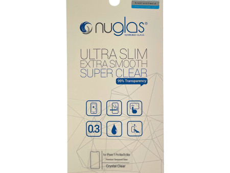 iPhone XS Max   11 Pro Max  Nuglas 2.5D Tempered Glass Protection Screen Online now