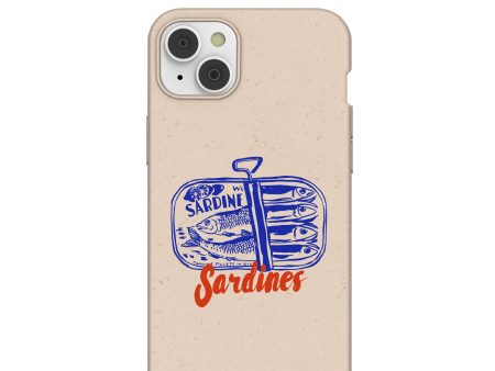 Seashell Sardines iPhone 14 Plus Case Sale