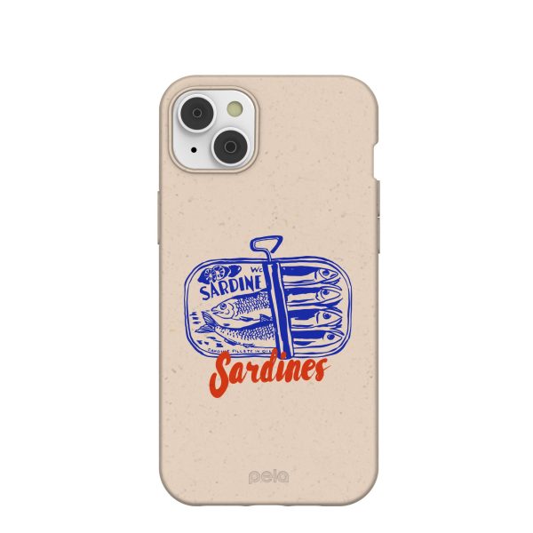 Seashell Sardines iPhone 14 Plus Case Sale