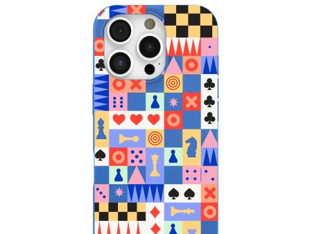 Electric Blue Playful Palette iPhone 16 Pro Case Sale