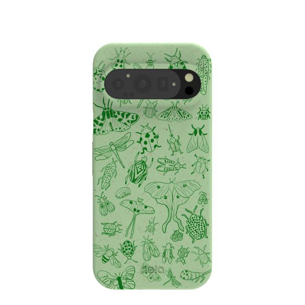 Sage Green Linear Entomology Google Pixel 9 9 Pro Case Online Hot Sale