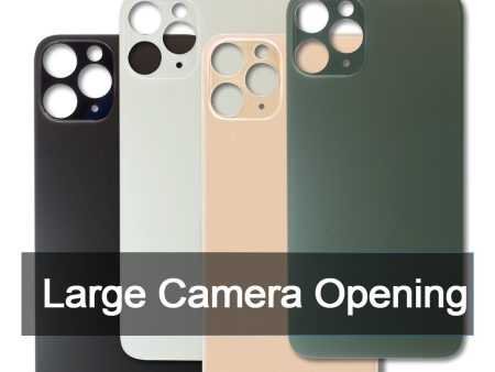 iPhone 11 Pro Rear Glass Cover Replacement with Large Camera Opening Discount