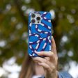 Electric Blue Noodles Google Pixel 8a Case For Cheap