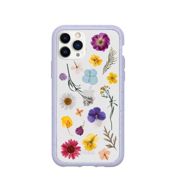 Clear Springtime iPhone 11 Pro Case With Lavender Ridge Supply